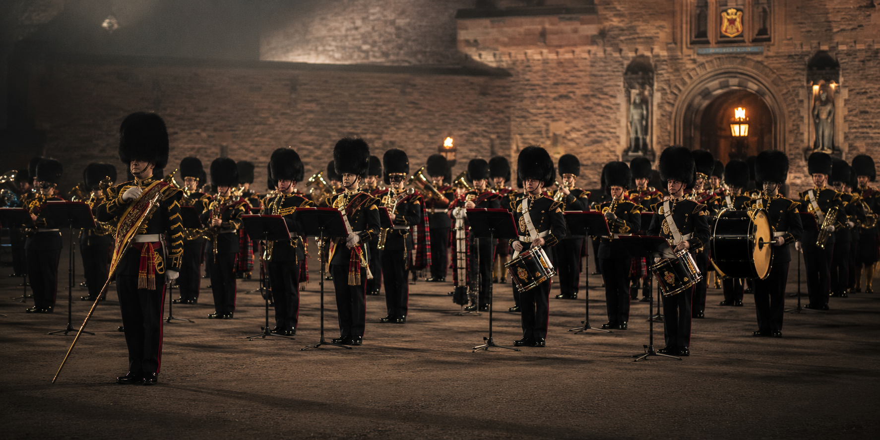 Ceremonial and parade military bands